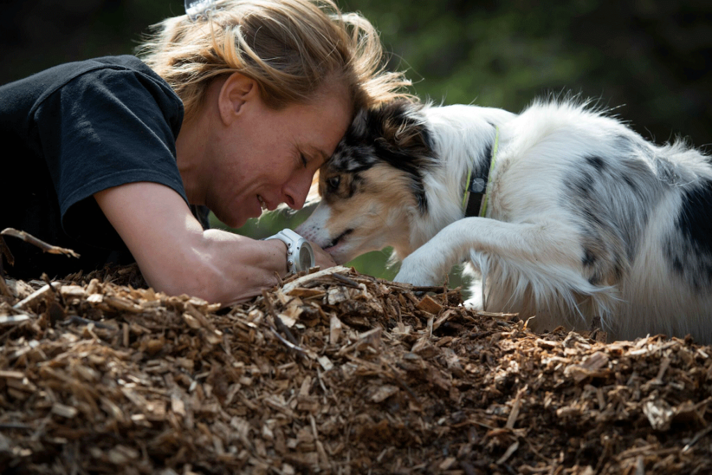 Desi And Dog