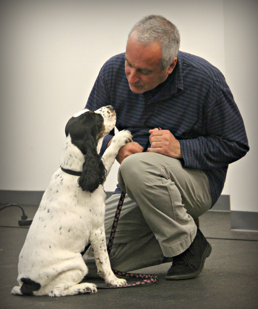 Roger Abrantes and Cocker in Tulsa.